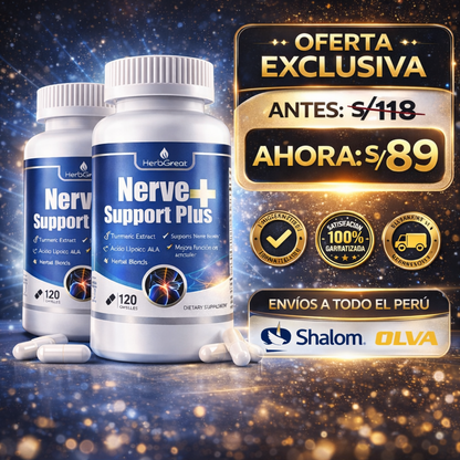 NERVE + SUPPORT PLUS- ALIVIO REAL