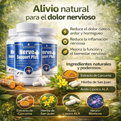 NERVE + SUPPORT PLUS- ALIVIO REAL